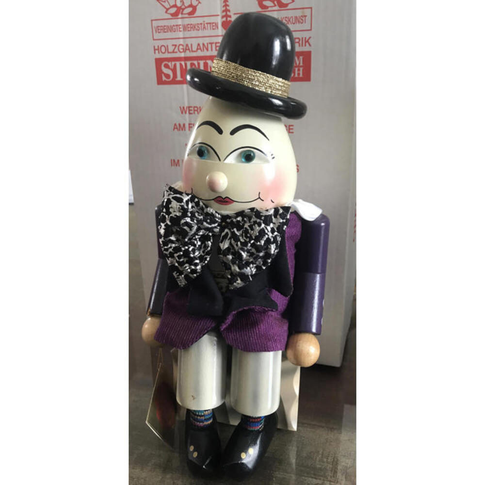 Steinbach Nutcrackers - 1997 Humpty Dumpty Nutcracker SIGNED - IN BOX